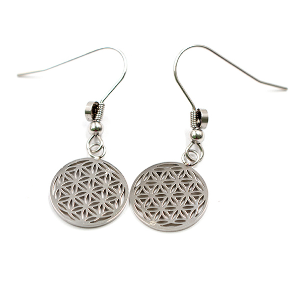 Magnet - Ohrschmuck Lebensblume klein