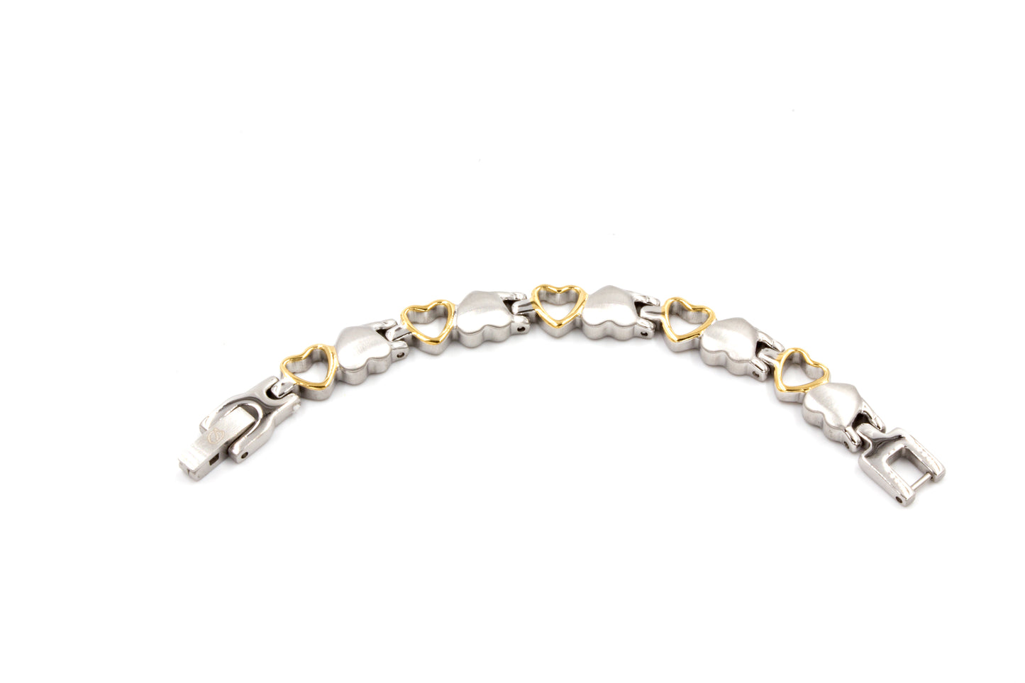 Collier Herz bicolor