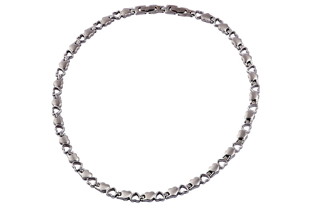 Magnet - Collier Herz Edelstahl