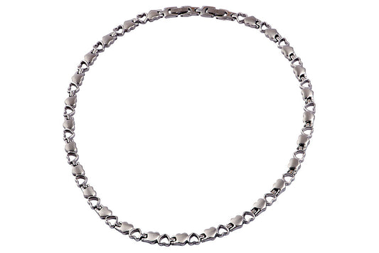 Magnet - Collier Herz Edelstahl