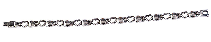 Magnetarmband Herz Edelstahl