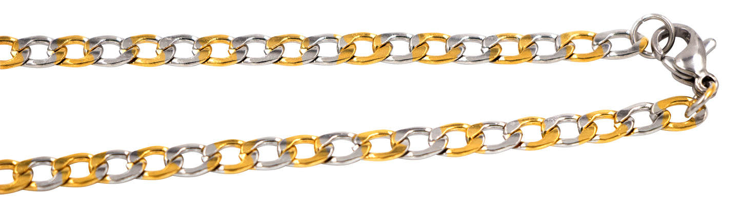 Kette bicolor mit und ohne Magnet