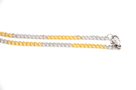 Kette bicolor ohne Magnet