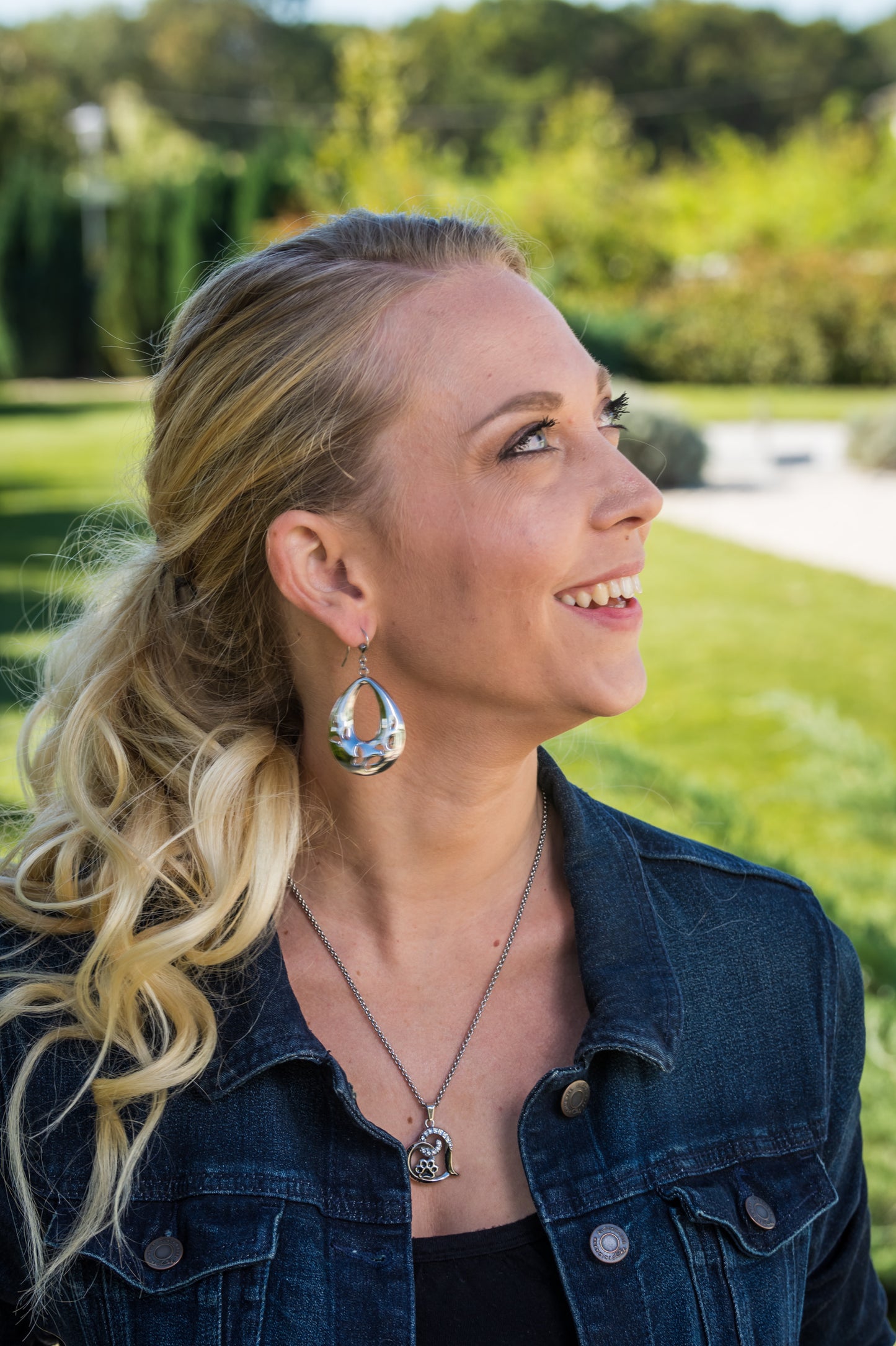 Magnet - Creolen durchbrochen