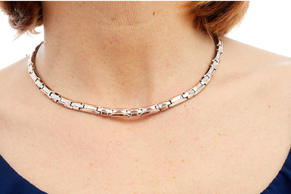 Magnet - Collier rose