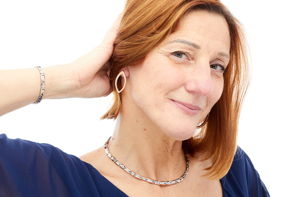 Magnet - Collier rose