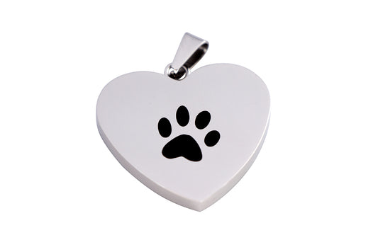 Magnet - Anhänger Herz Edelstahl