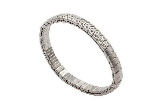 Magnetarmband Edelstahl mit Steinen
