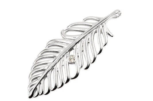 Magnet - Anhänger Feder groß