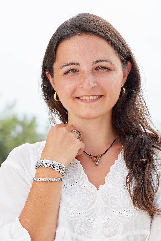 Magnetarmband Edelstahl