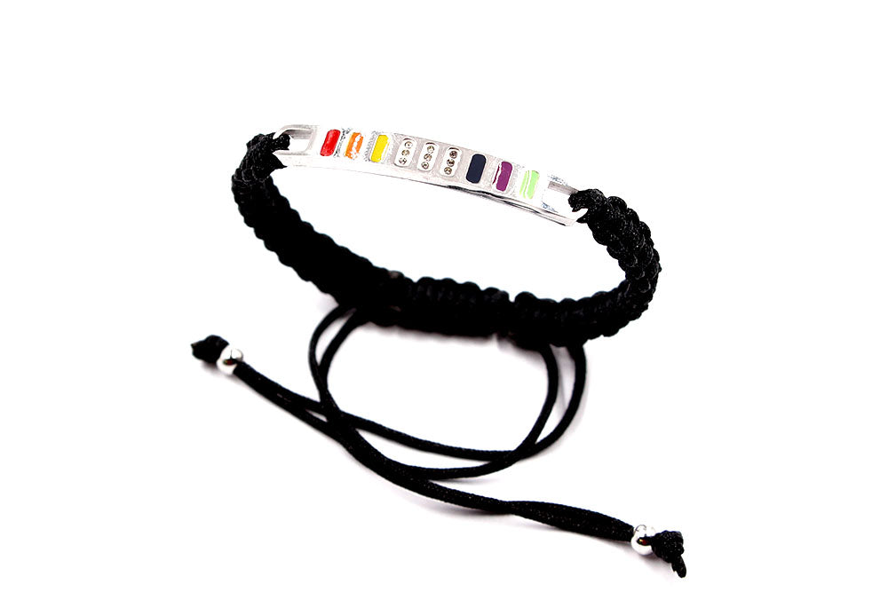 Magnet - Armband blau- schwarz