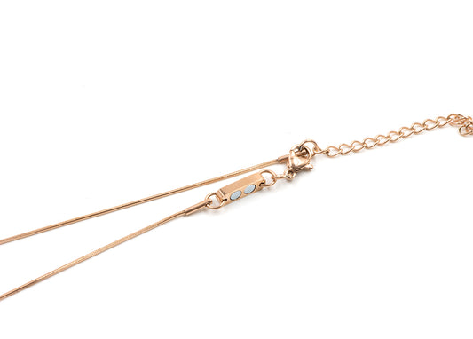 Kette rose mit Magnet