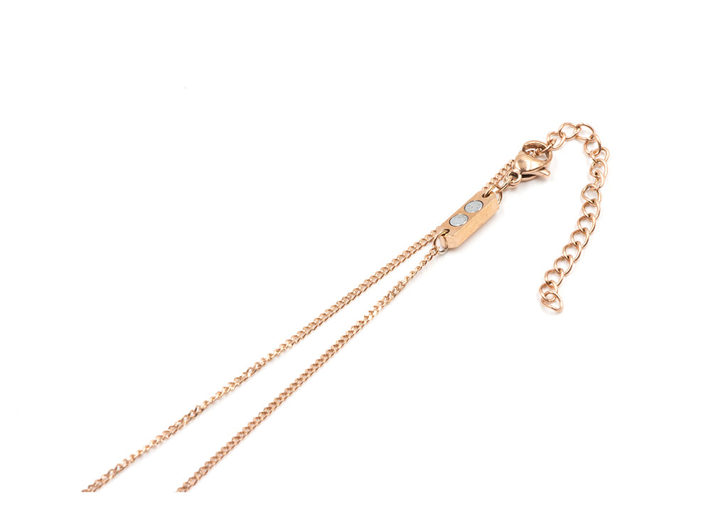 Kette rose mit Magnet