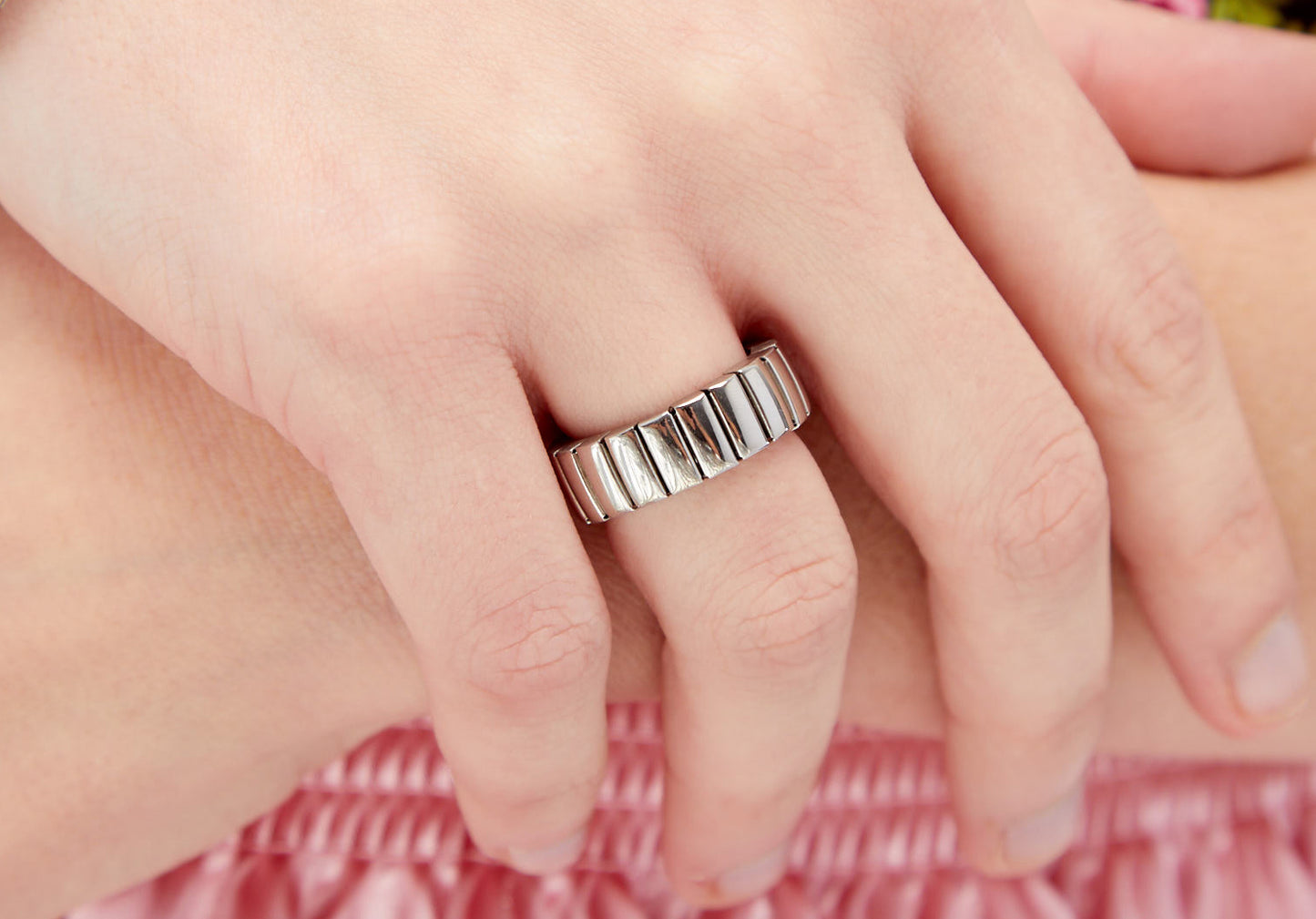 Magnet - Ring Flexi Edelstahl