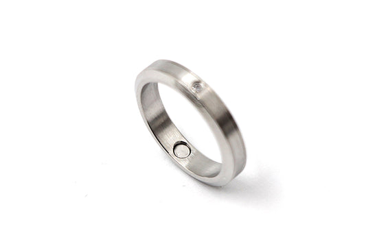 Magnet - Ring mit Stein