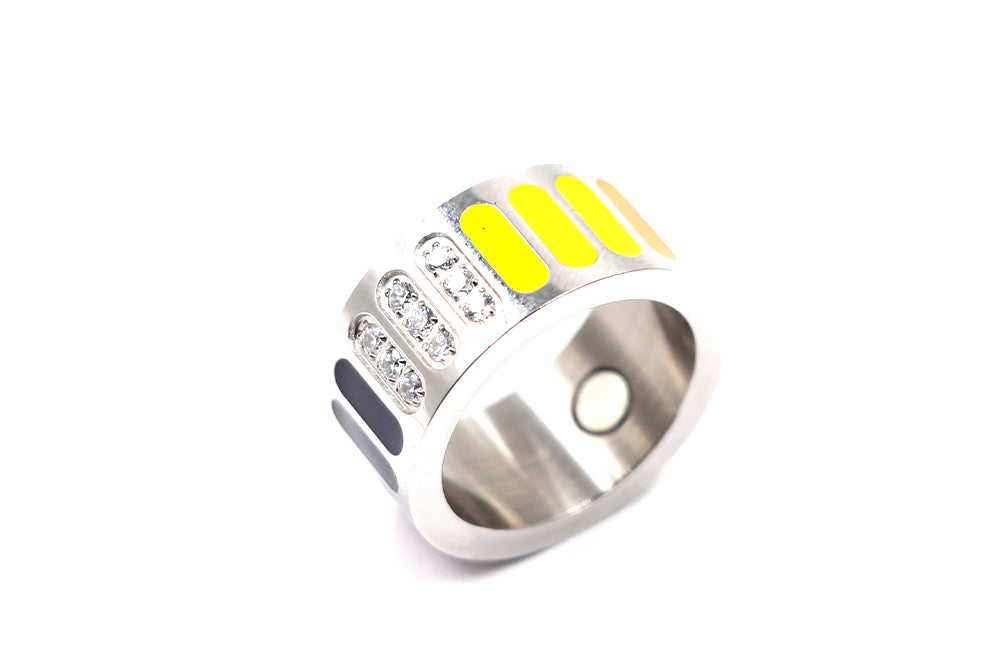 Magnet - Ring bunt breit