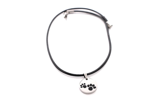 Set Pfotenanhänger + 1 Band