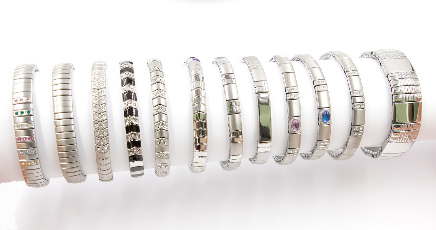 Magnetarmband Flexi Edelstahl
