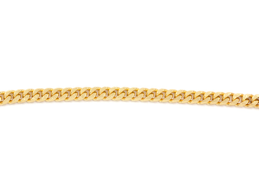 Panzer -Kette vergoldet