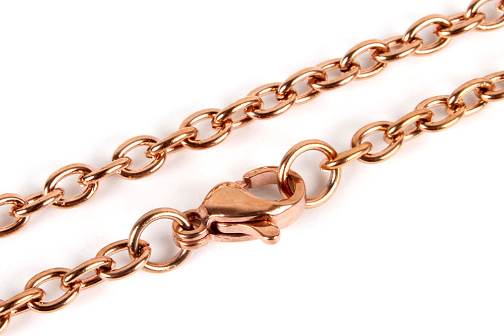 Kette rose mit und ohne Magnet