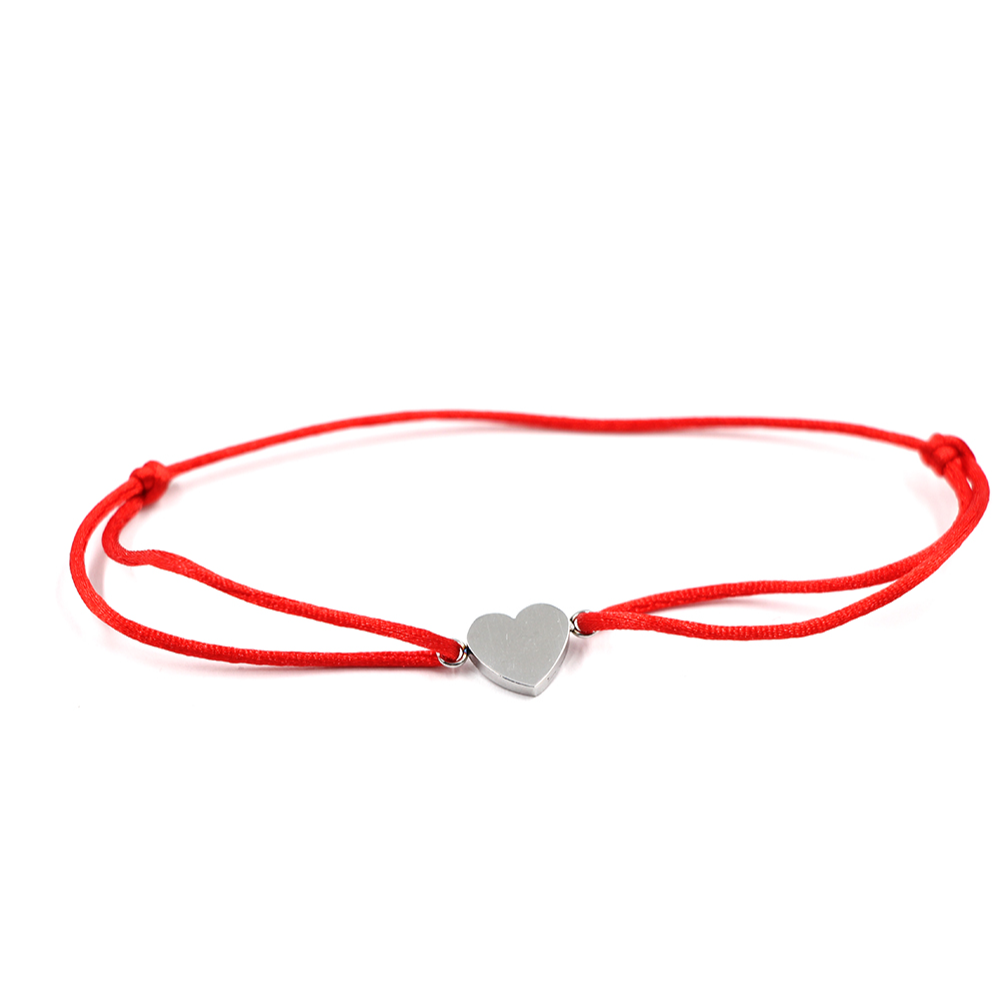 Armband Herz rot mit Magnet