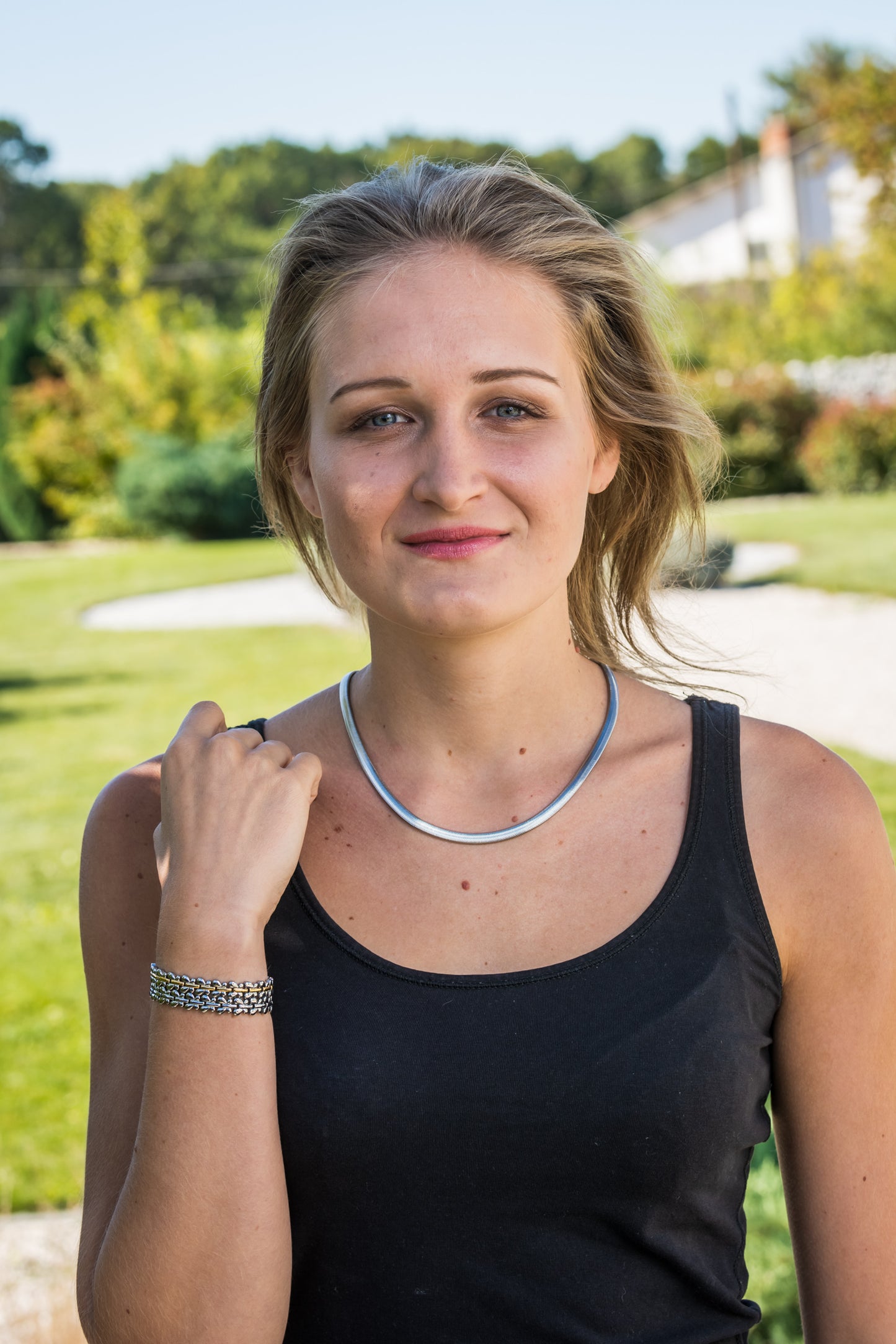 Halskette Edelstahl mit und ohne Magnet