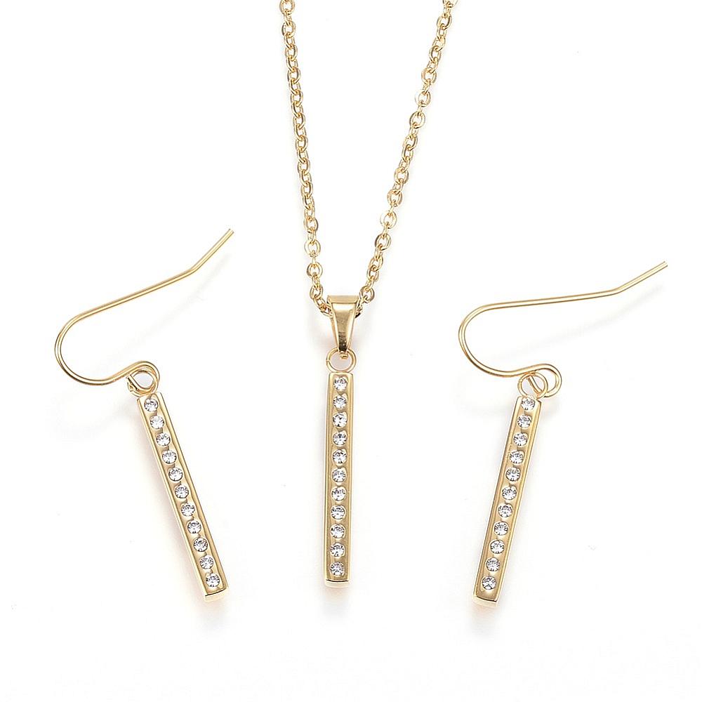 Anhänger mit Kette und Ohrgehänge