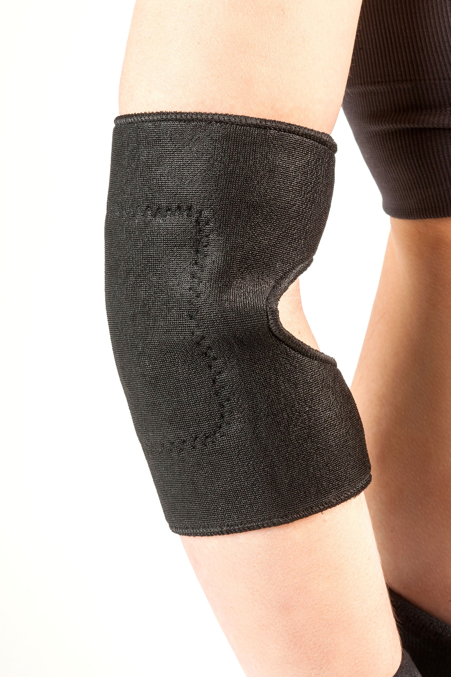 Ellbogenbandage schwarz mit Magnet - Turmalin B-05