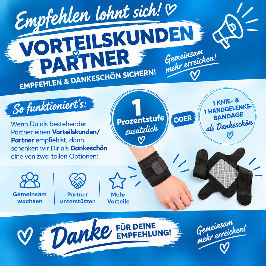 Vorteilskunden-Partner – Empfehlen lohnt sich