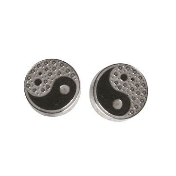 Magnet - Ohrschmuck Yin Yang D-0200