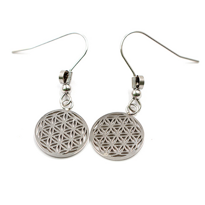 Magnet - Ohrschmuck Lebensblume klein