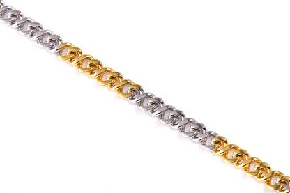 Kette bicolor mit und ohne Magnet