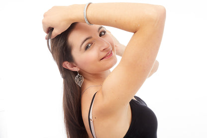 Magnet-Ohrschmuck Blattform