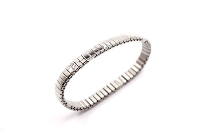 Magnetarmband Flexi Edelstahl glänzend