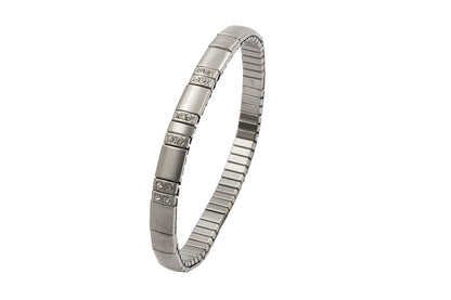 Magnetarmband mit Steinen schmall flexi