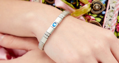 Magnetarmband-Stein blau flexi