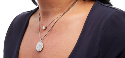 Magnetanhänger Yin Yang + Kette