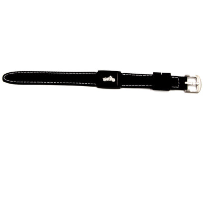 Magnet - Lederarmband Biker schwarz