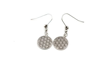 Magnet - Ohrschmuck Lebensblume klein