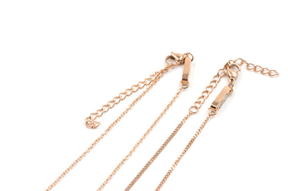 Kette rose mit Magnet