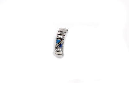 Armband+Ring - Set blau