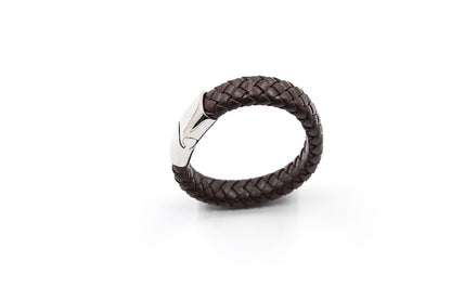 Herrenmagnetarmband Leder