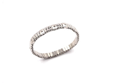 Magnetarmband Flexi weiße Steinen