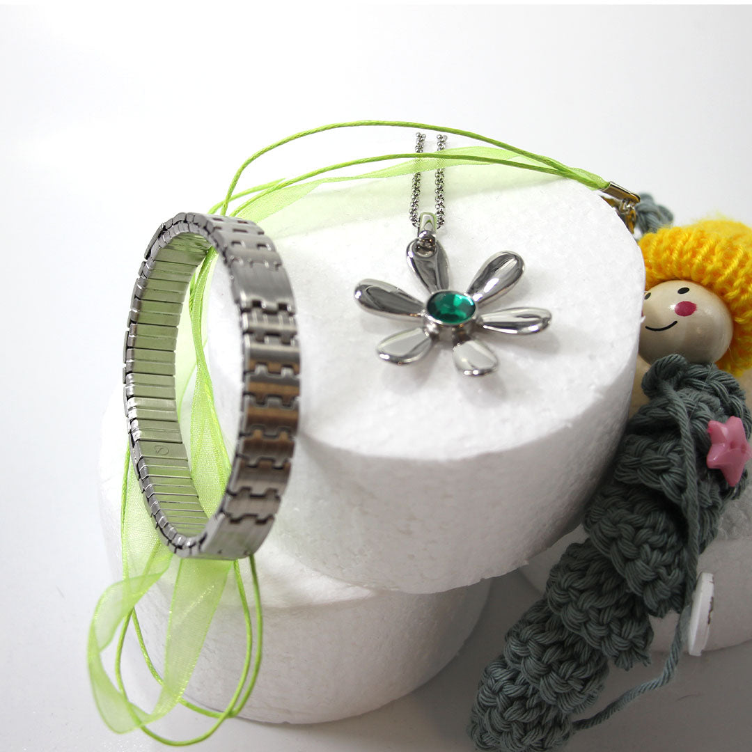 Anhänger Stein grün