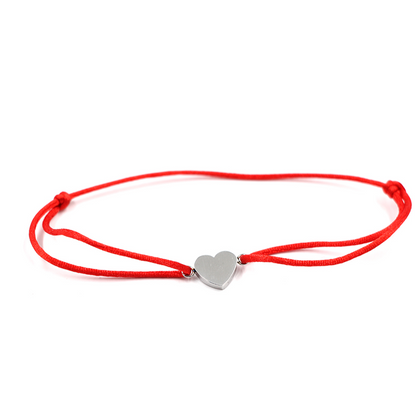Armband Herz rot mit Magnet