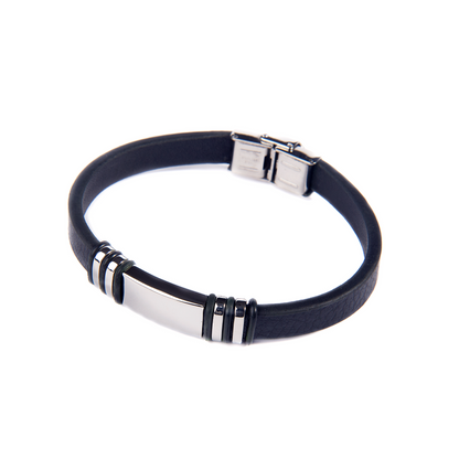 Magnetarmband Herren Leder