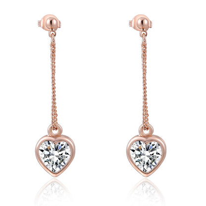 Anhänger mit Kette und Ohrstecker