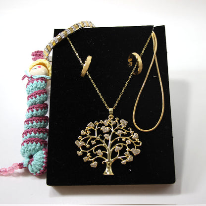 Lebensbaum Set gold