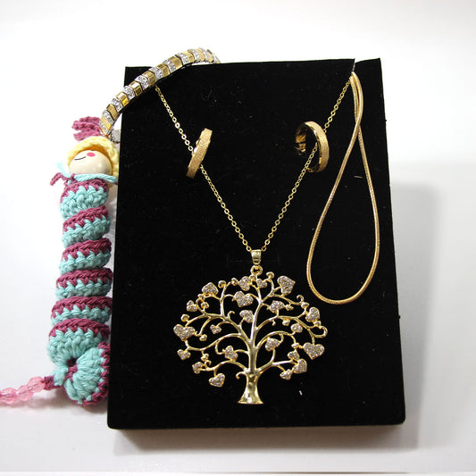 Lebensbaum Set gold