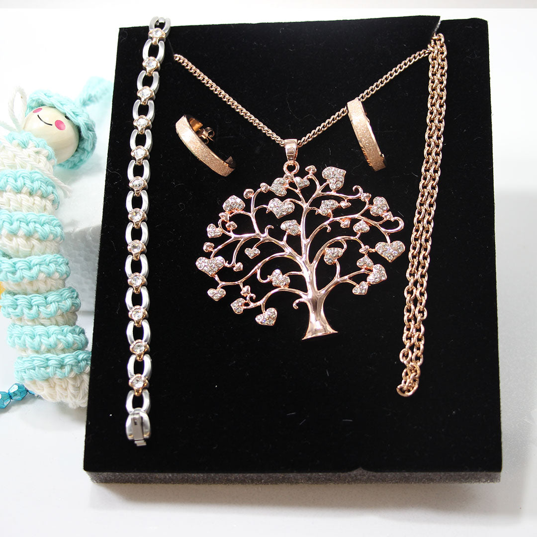 Lebensbaum Set rose 1